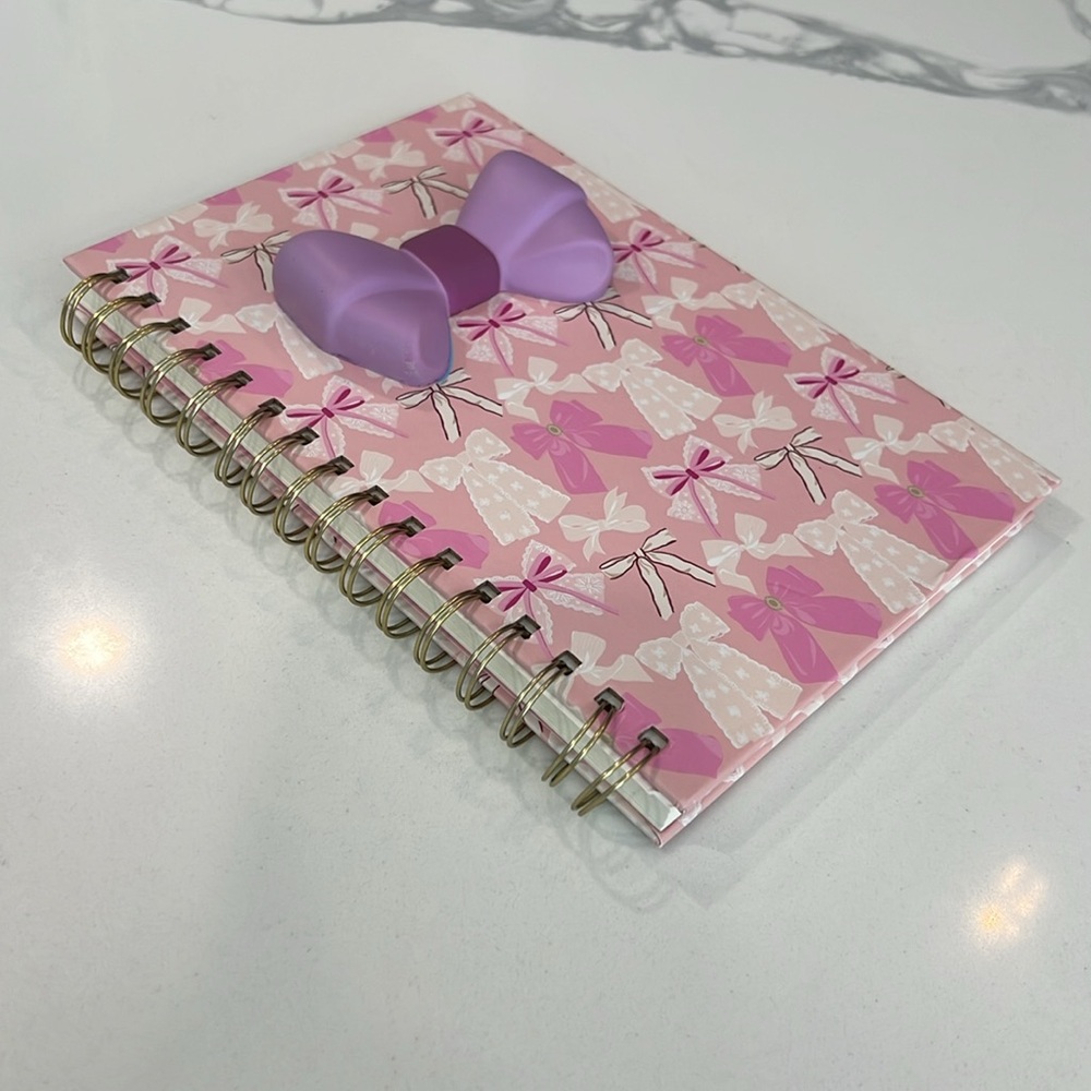 🎀Cute.🎀 BOW NOTEBOOK🎀 - Picture 4 of 16